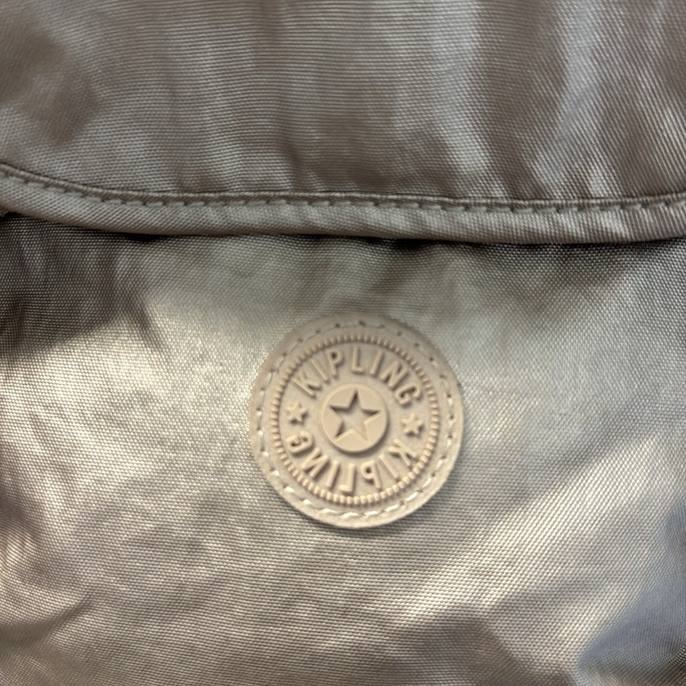 Kipling Ravier Medium Backpack Sparkle Gold - Picture 7 of 7